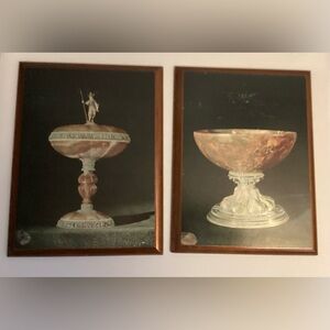 2 Vintage 8x10.75 in.Turner wall accessory A738-1